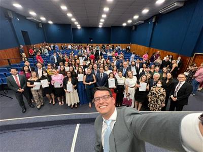 Foto da Notícia: OAB-MT celebra a honrosa missão da advocacia em cerimônia de recepção de novos inscritos