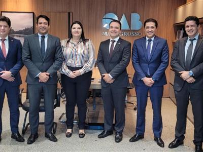 Foto da Notícia: Conselheiro do CNJ faz visita a OAB-MT para ouvir demandas